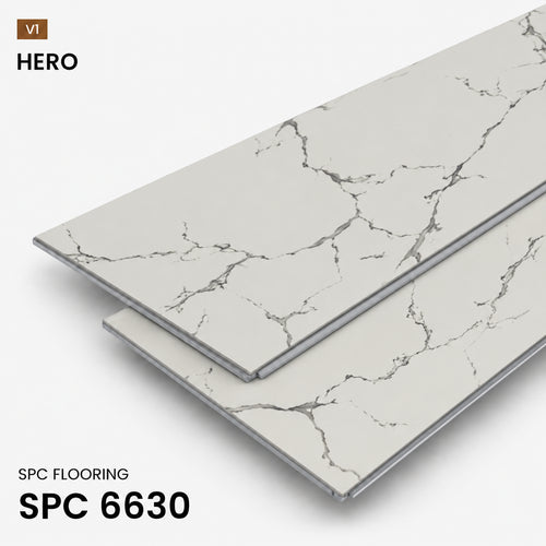SPC أرضيات باركيه رخامي فاخر سماكة 5 ملم