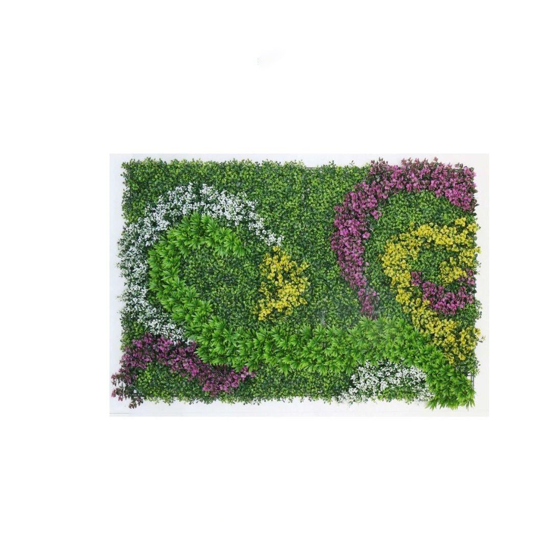 عشب صناعي جداري ثري دي رسمة متكاملة 1055